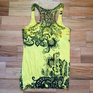 🎀HOLD for ashleyprada🎀 tank with lace details