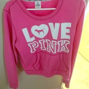 Pink Victoria's Secret Sweatshirt
