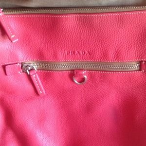 Pink Prada handbag
