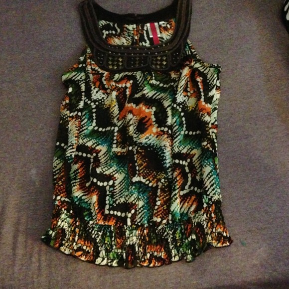 Bohemian summer tank