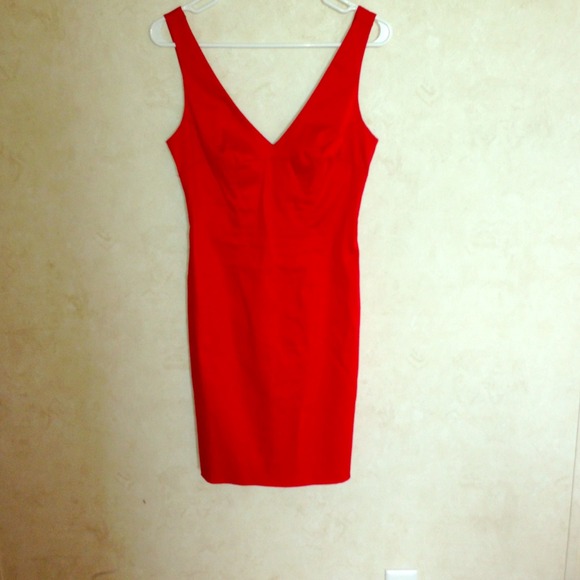 Sold in bundle!!! Sexy red bebe dress