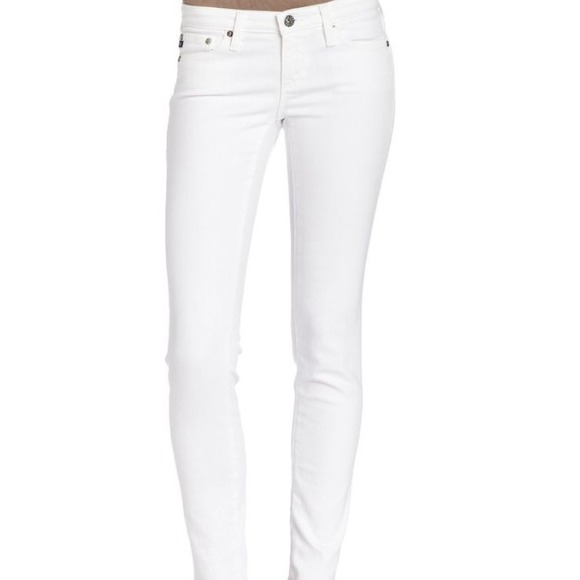 AG Adriano Goldschmied Denim - AG jeans The Stilt 29 White.