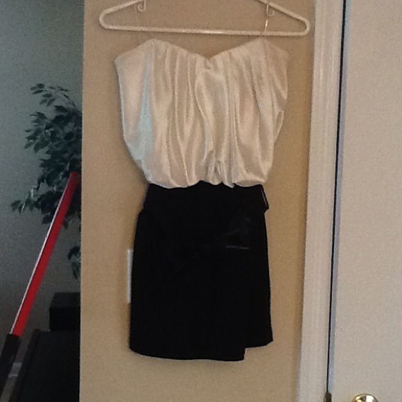 Black & White party dress
