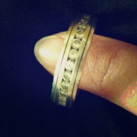 ⚡Traded⚡Titanium Men Eternity Wedding Band