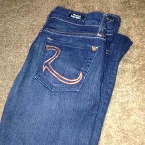 Rock & republic jeans never hemmed