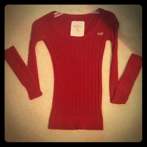 Red sweater