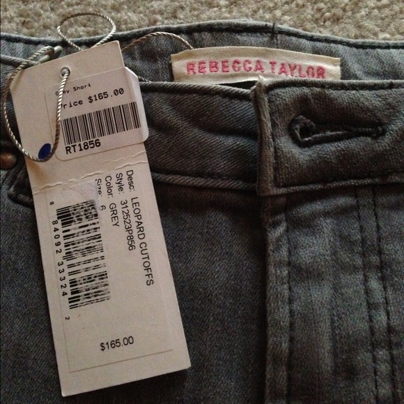 🎉sale!🎉 Rebecca Taylor cut-offs! - Picture 4 of 4