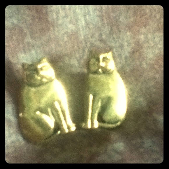 Laurel Burch Signature Cat Earrings