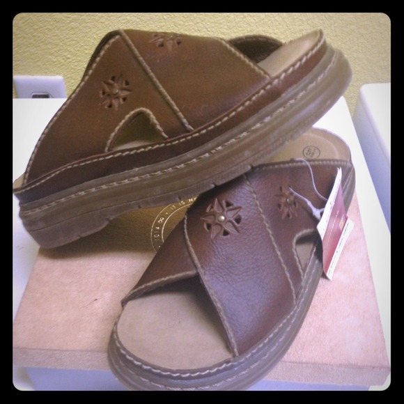 Brown sandals