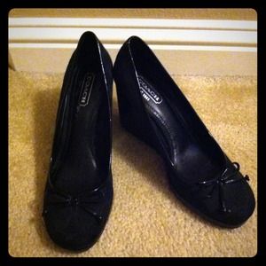 🎉Reduced Price🎉 Coach Wedges New Never Worn!