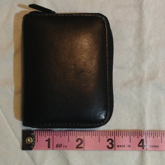 Genuine Leather contact lens or lipstick holder