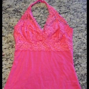 Bundle of 3 lace halter tanks for @blueeyes75