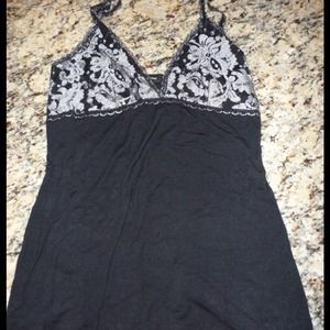 Black silver Express tank