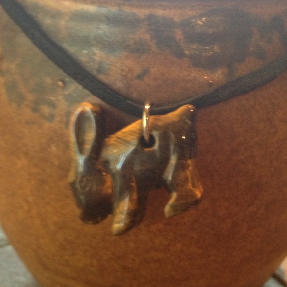 Bundled! Genuine Tigers Eye Fetish Necklace - Picture 2 of 4