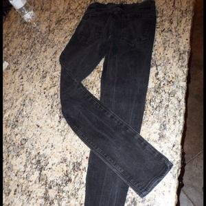 Black skinny jeans size 5