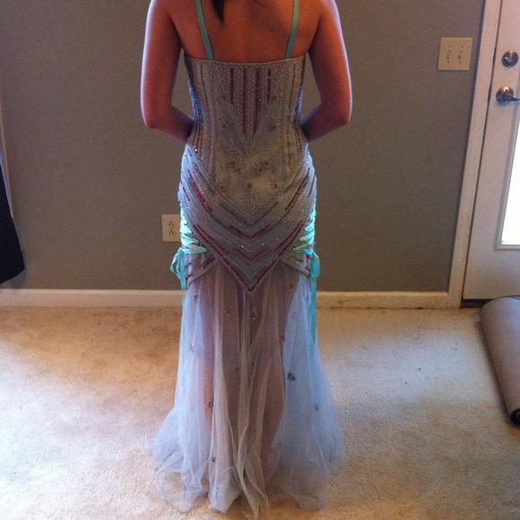 Fun floor length dress - Picture 2 of 3