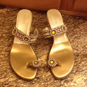 Cute beaded sandals