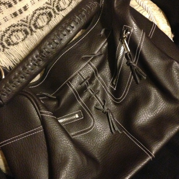 Vegan brown Purse - Picture 3 of 4