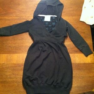 Sexy sweatshirt dress