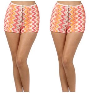 Lady Lace High Waist Shorts