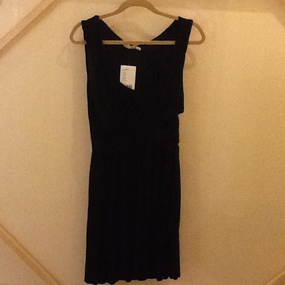 Brand new black knit dress