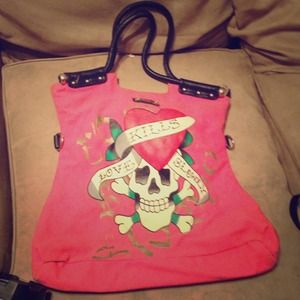 Ed hardy bag authentic reserved for trade