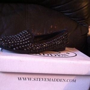 Steve Madden glitter studded shoes
