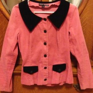 Vintage corduroy Betsey Johnson Top