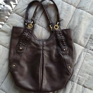 Banana Republic brown leather purse **Reduced**