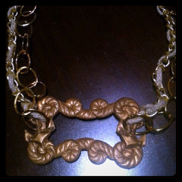 Vintage pendent nautical necklace