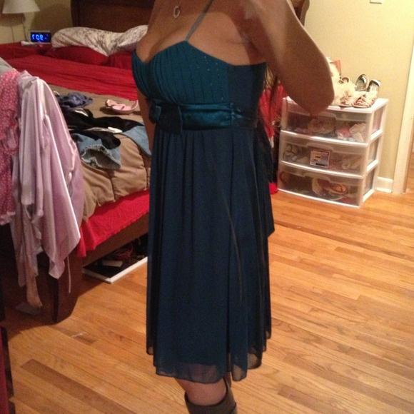 Turquoise RUBY ROX semi formal - Picture 2 of 4