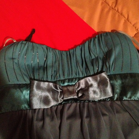 Turquoise RUBY ROX semi formal - Picture 4 of 4