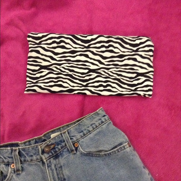 ❌Sold❌Zebra bandeau