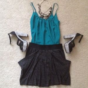 SOLD❗Gray Knit Skirt