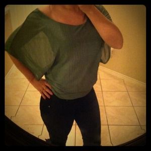 Cute Olive Dressy Shirt