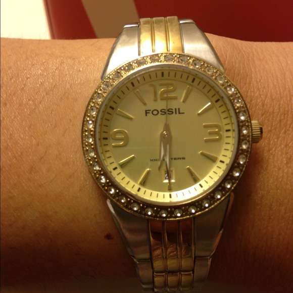 🚫SOLD🚫 Fossil two-tone watch
