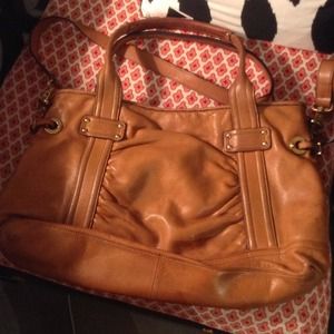 B. Makowsky Leather Bag