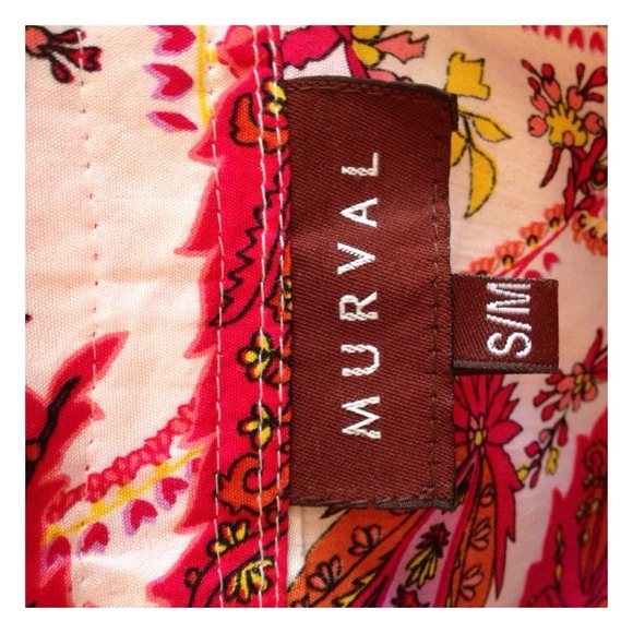 "Murval Paris" pink paisley sequined tunic. - Picture 4 of 4