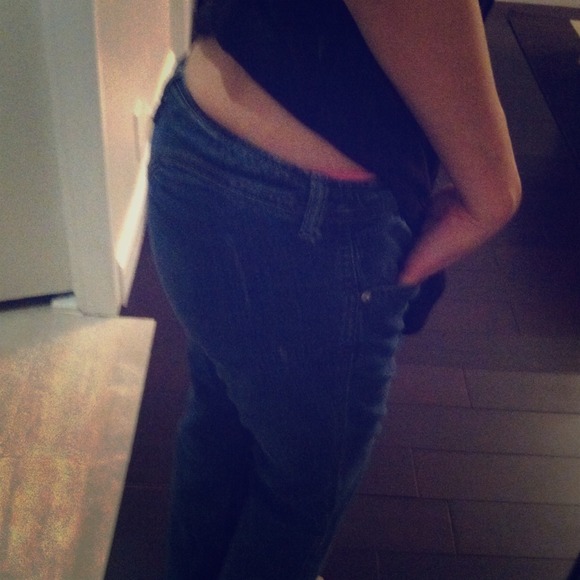 Authentic low waist diesel jeans
