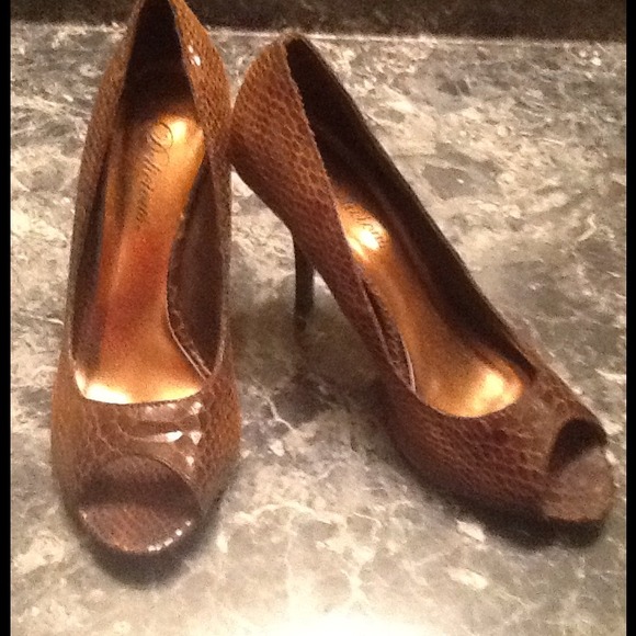 Brown shoes