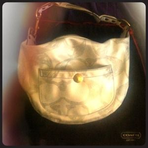 Authentic Coach handbag dust bag included