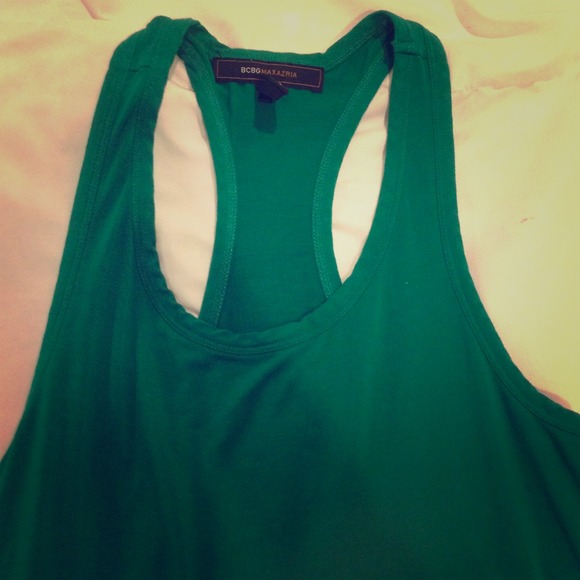 TRADED TRAYCEELC Like new BCBG racerback tank!