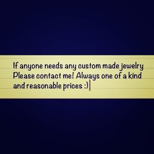 Custom made jewelry by Zaida Bretz