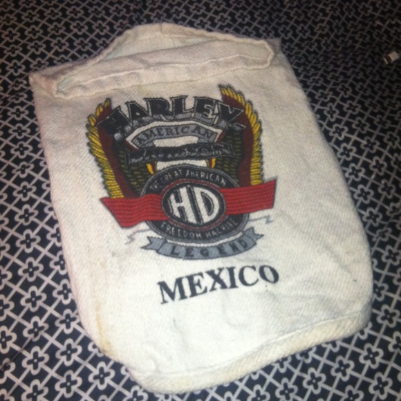 Large Harley Davidson bag from Mexico