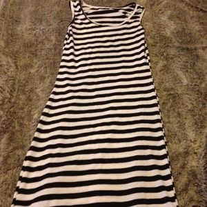 Sold❤New Black n white maxi tank dress