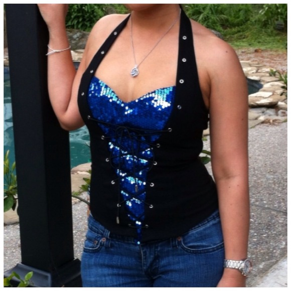 🎽Summer party blouse 🎽🎈SOLD 🎈 - Picture 1 of 3