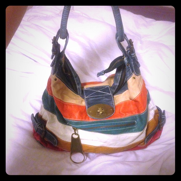Prada stripe bag