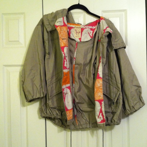 Oversized cargo jacket