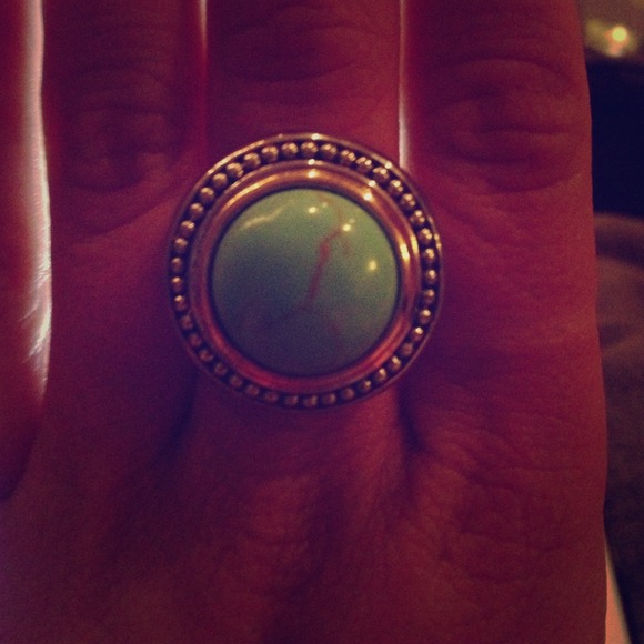 Turquoise ring (not real turquoise)