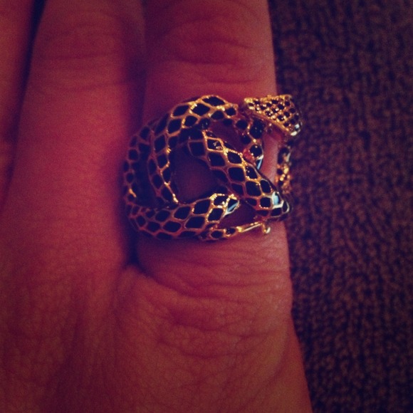 Neat snake ring